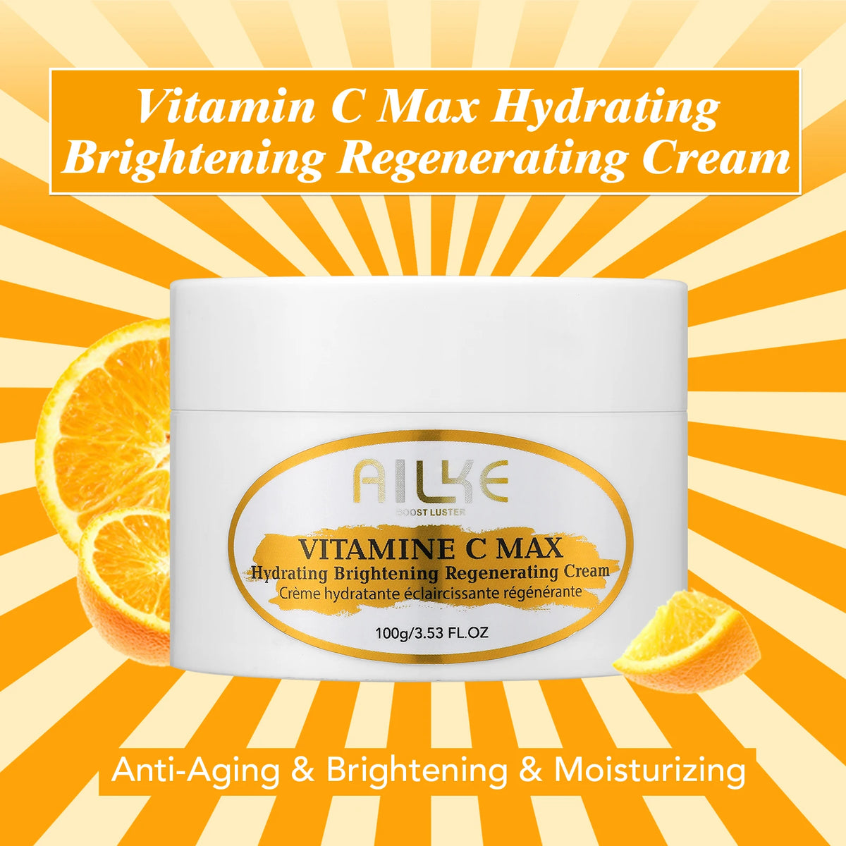 AILKE Vitamin C Body Cream For Brightening And Deep Hydration