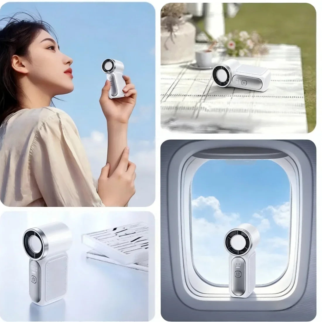 Mini Handheld USB Rechargeable Portable Cooling Fan