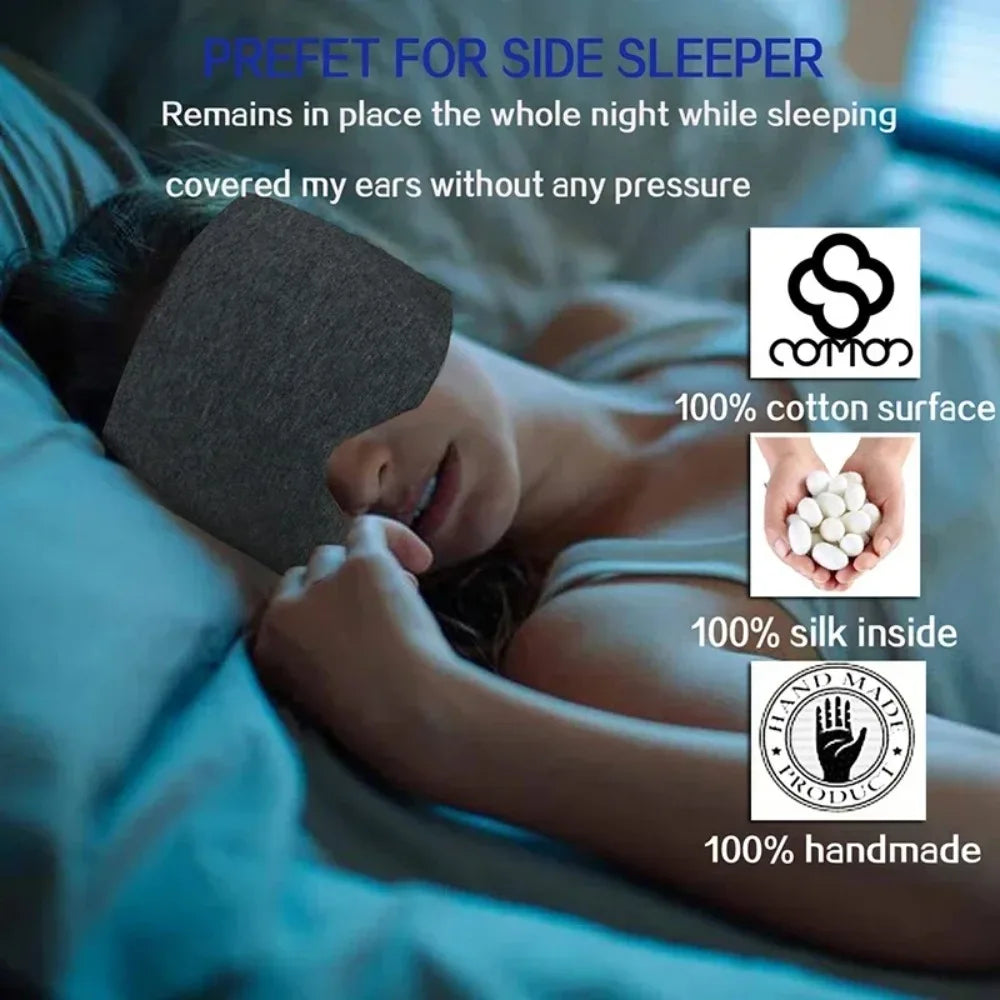 Premium Light Blocking Sleep Eye Mask With Adjustable Strap