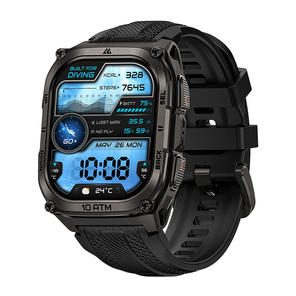 KOSPET Tank M4 Smart Watch With GPS And Health Monitoring
