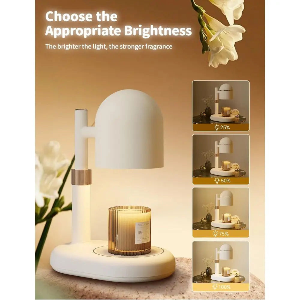 Candle Warmer Lamp With Timer And Dimmer For Home Decor