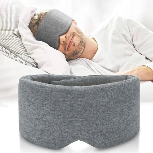 Premium Light Blocking Sleep Eye Mask With Adjustable Strap