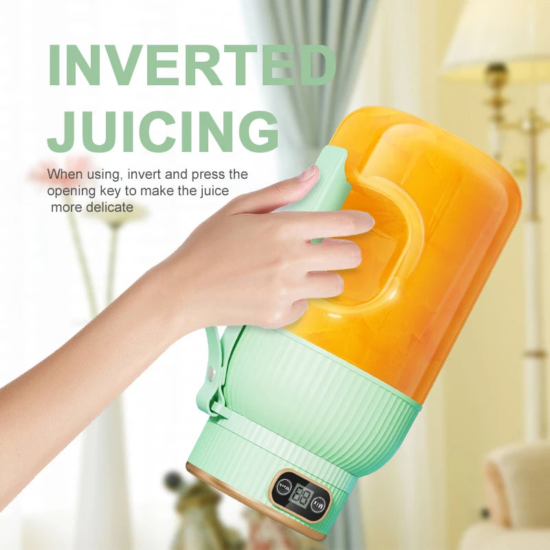 Portable USB Charging Fruit Juicer Blender Cup For Smoothies