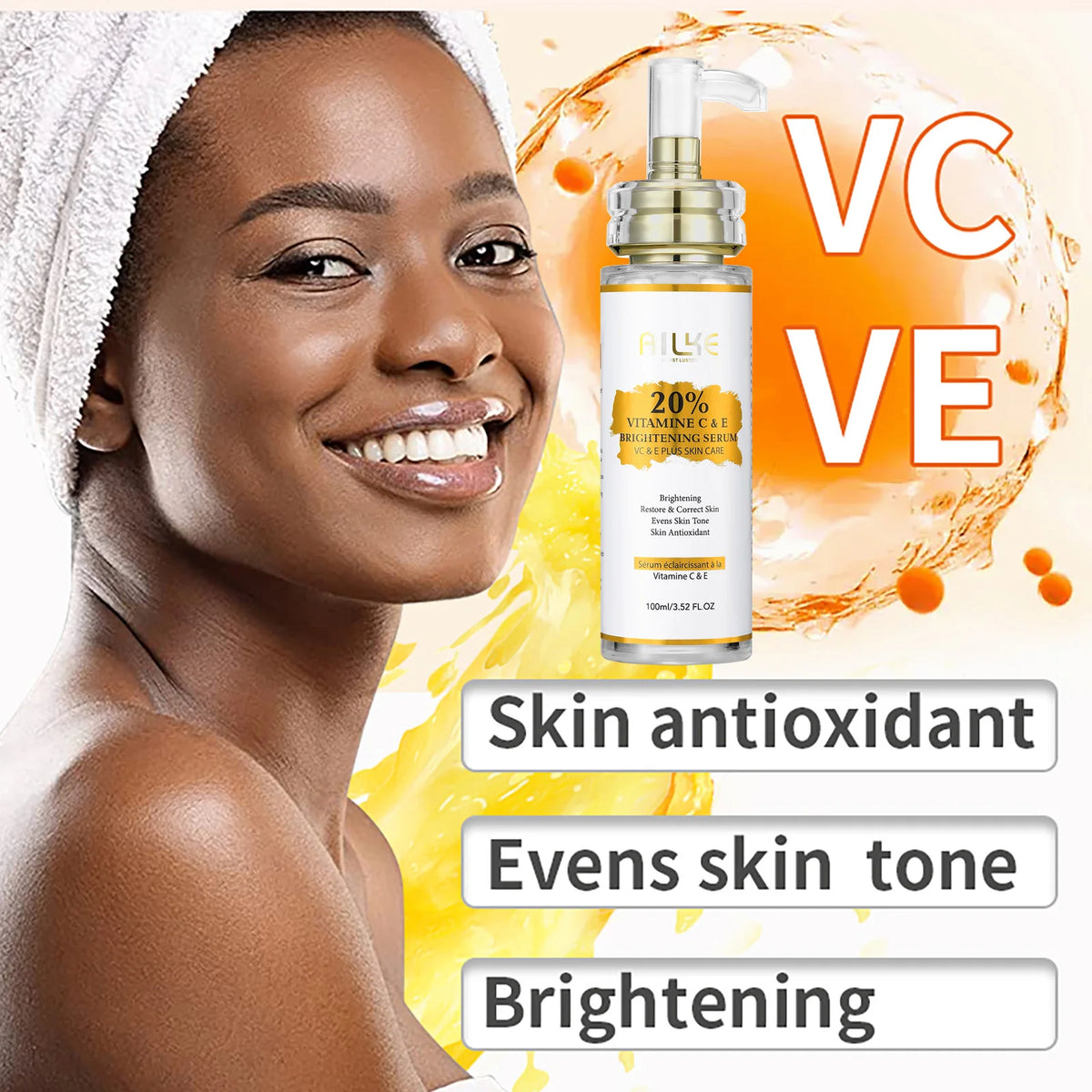 AILKE Vitamin C Body Cream For Brightening And Deep Hydration