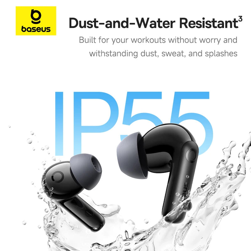 Baseus Bass BP1 Pro Wireless Earbuds Active Noise Cancellation