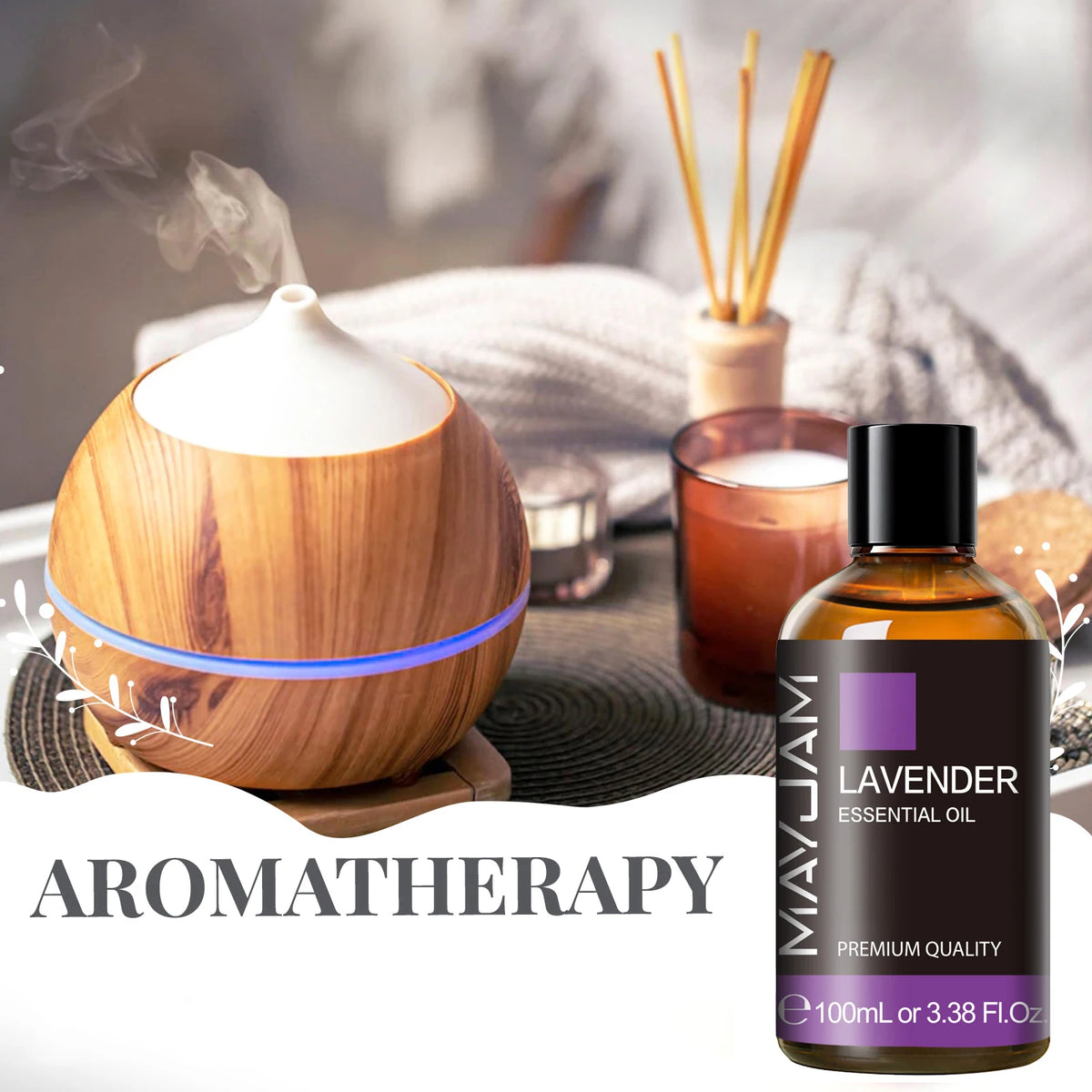 Mayjam Pure Essential Oil Blend For Aromatherapy Room Scenting