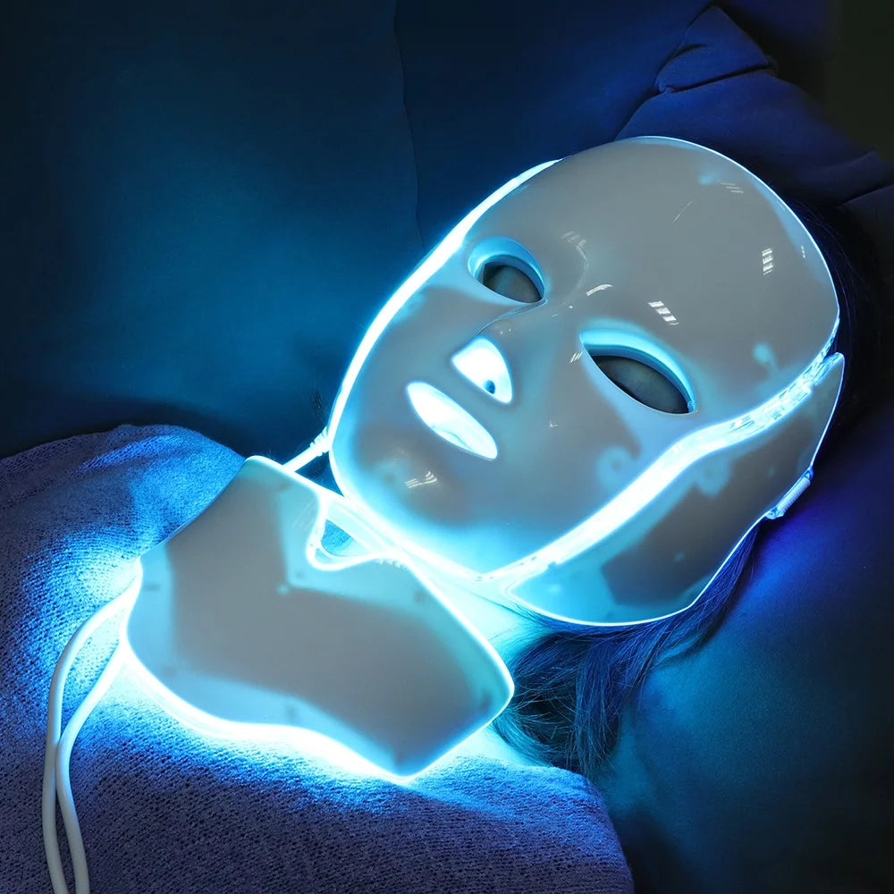 Iebilif Led Facial Mask For Anti Aging Skin Rejuvenation