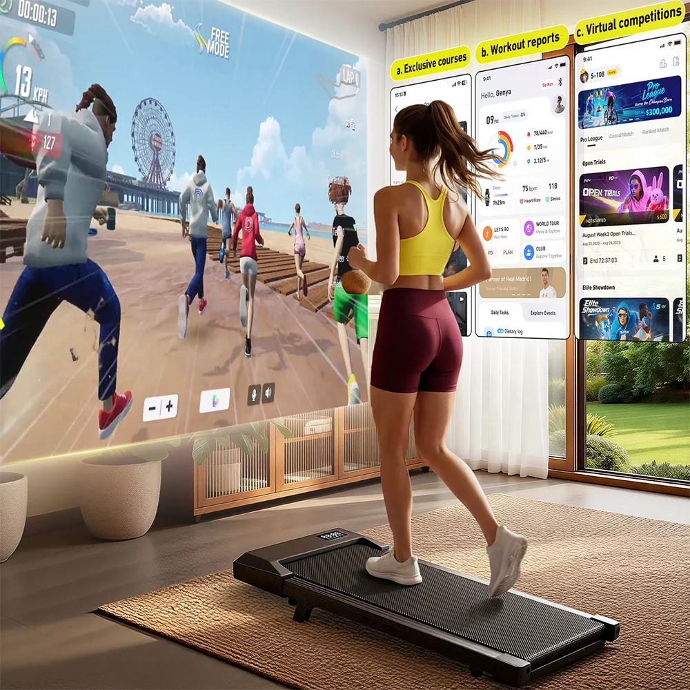 Superun Portable Walking Pad Mini Treadmill For Home And Office