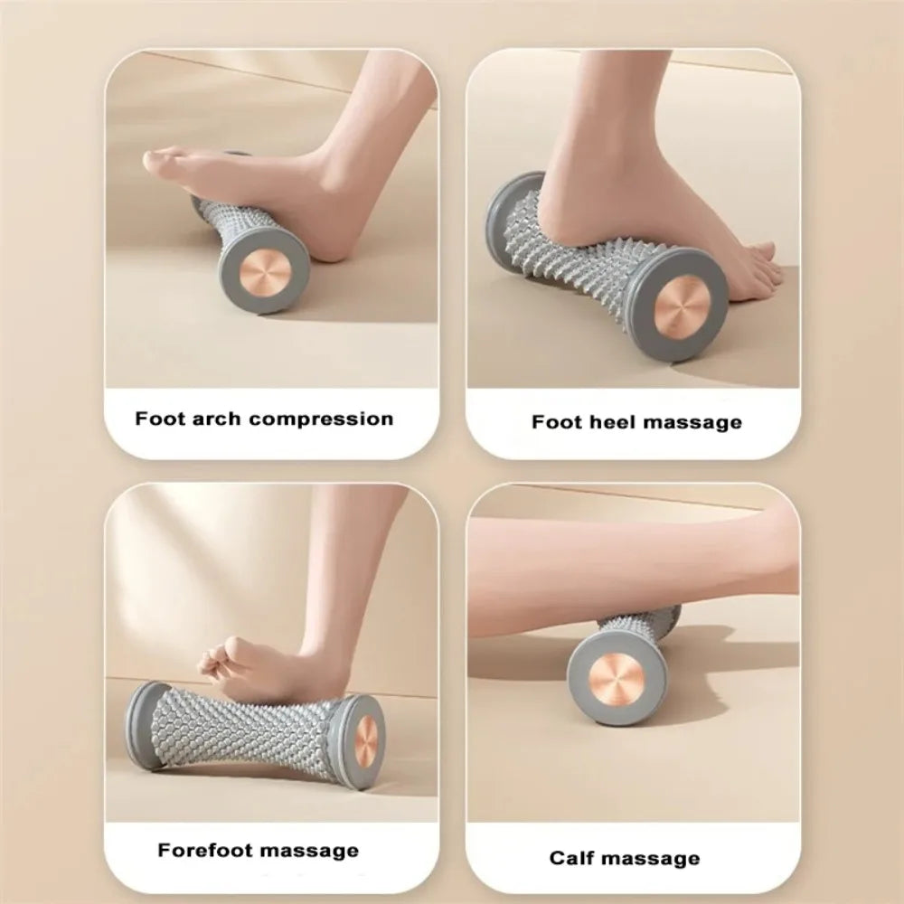 Manual Plastic Foot Massager Roller For Muscle Pain Relief