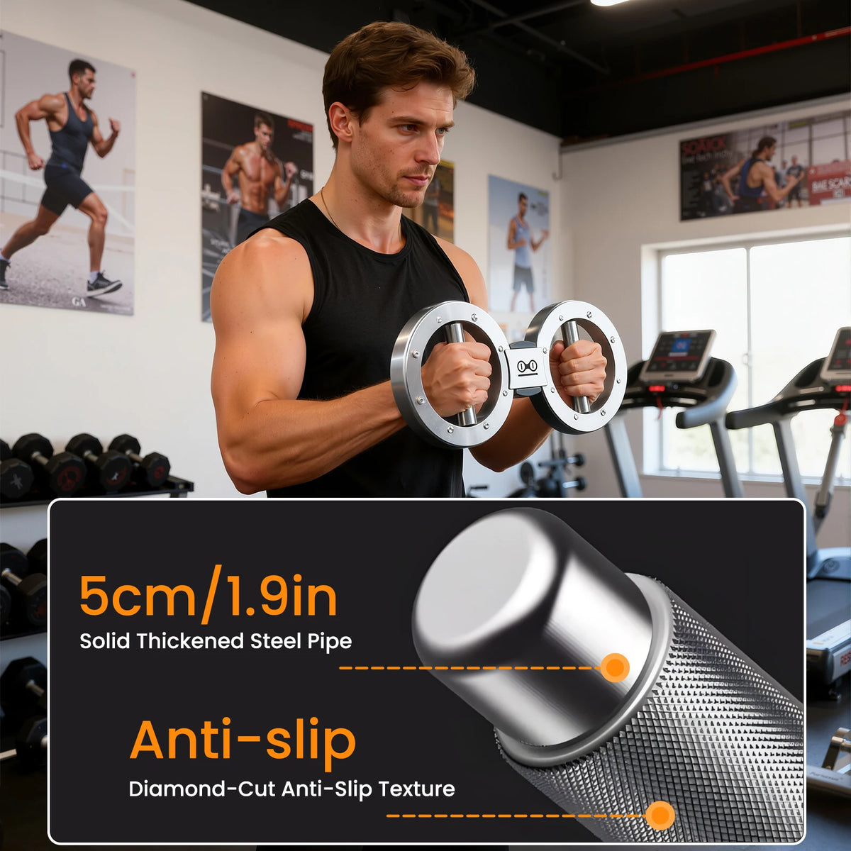 Multifunctional Hand Grip Strength Trainer For Arm And Wrist Conditioning