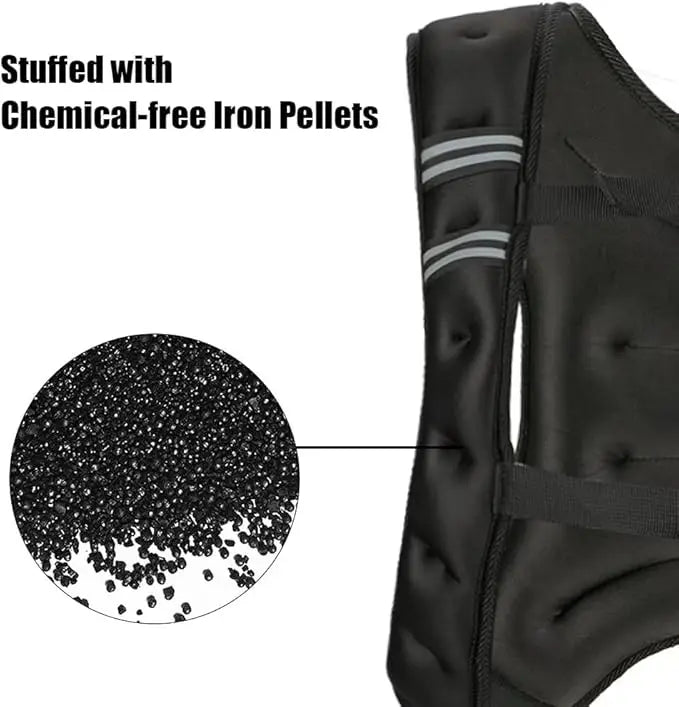 Weighted Workout Vest For Strength Training And Cardio Fitness