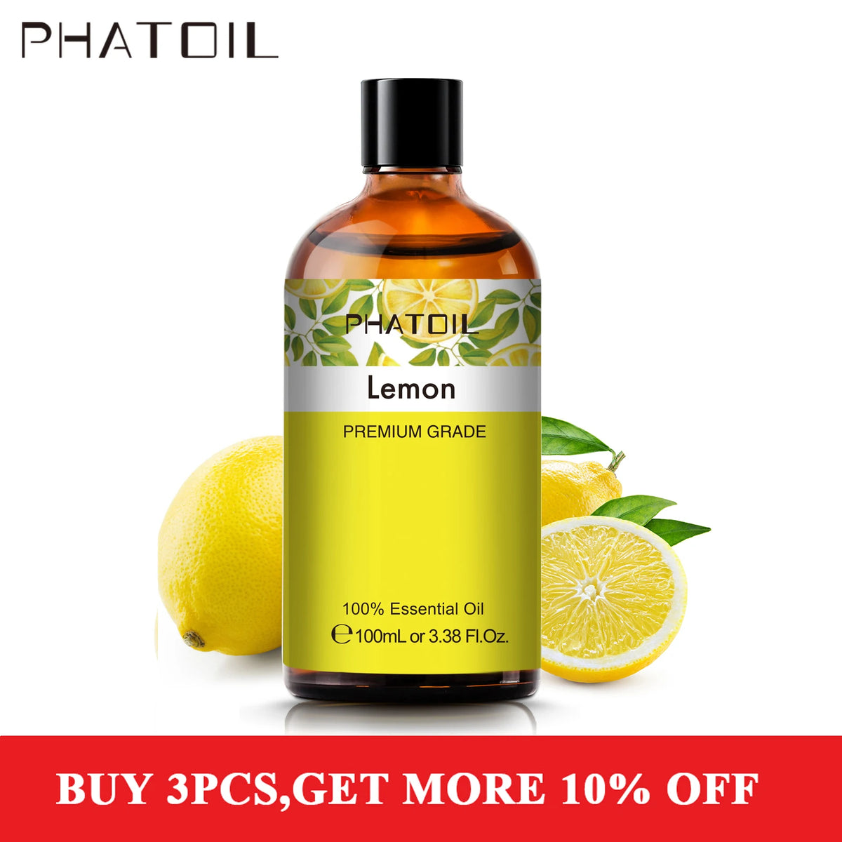 PHATOIL Pure Natural Essential Oil For Aromatherapy And Skin Care