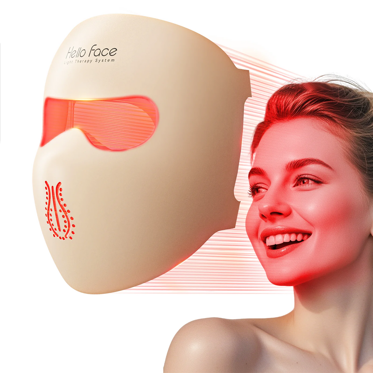 Hello Face M300 LED Facial Mask For Advanced Light Therapy