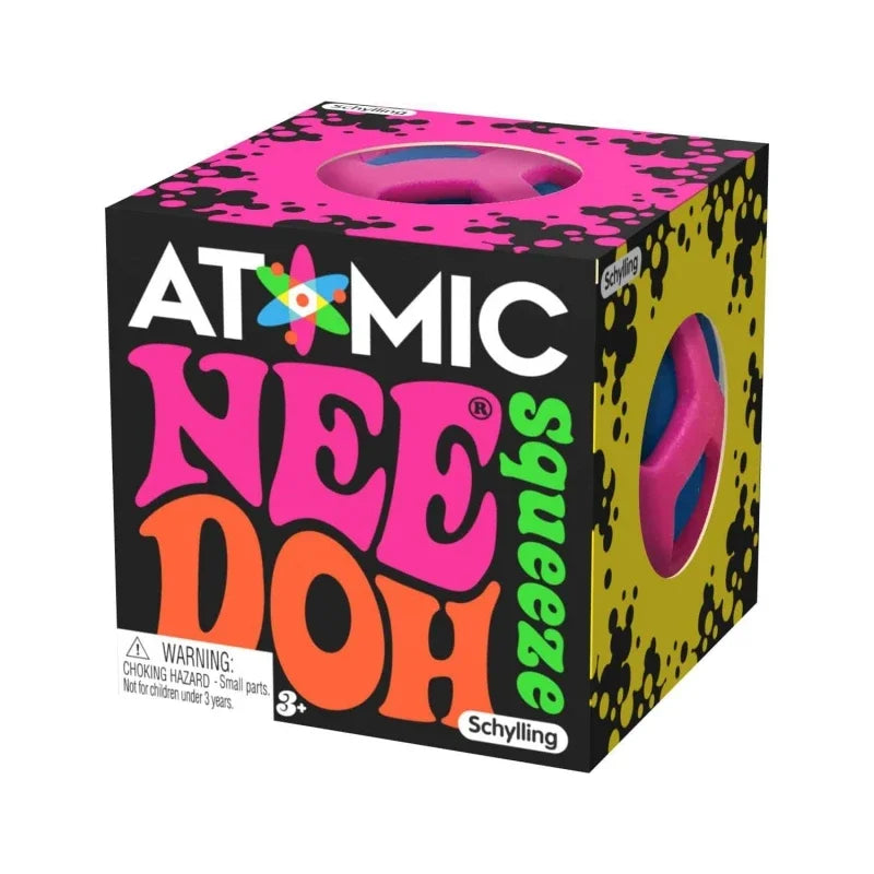 Schylling Atomic Stress Relief Ball Fidget Squishy Gift Toy